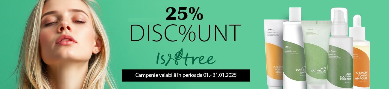 Isntree 25% Reducere Ianuarie