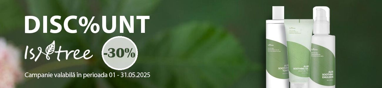 Isntree 30% Reducere Mai