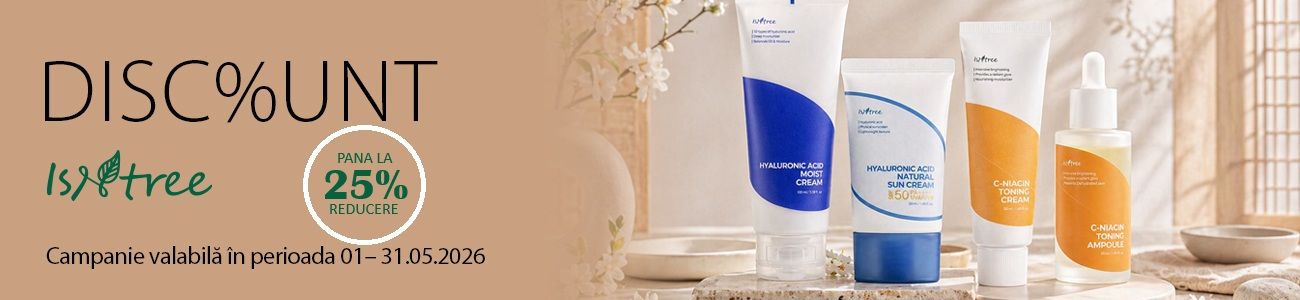 Isntree Pana La 25% Reducere Mai