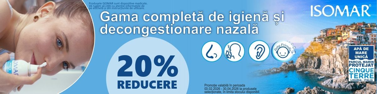 Isomar 20% Reducere Februarie-Aprilie