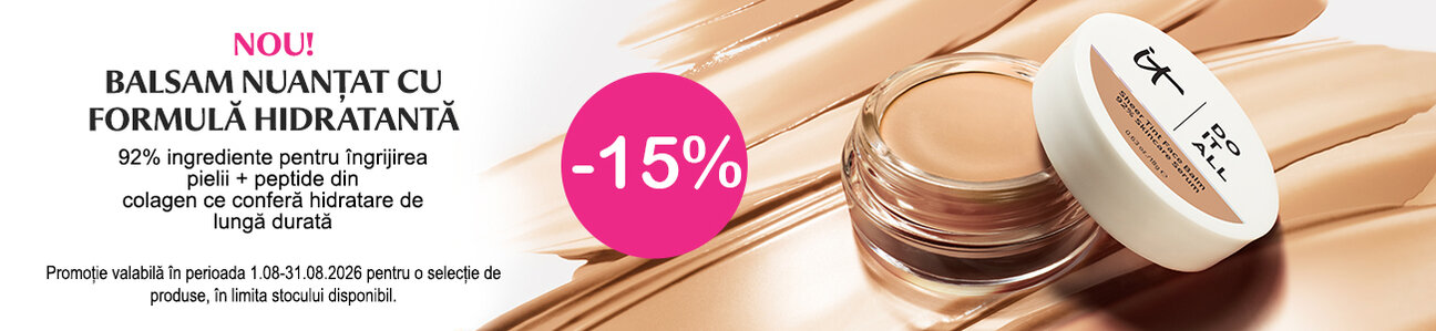 It Cosmetics 15% Reducere August