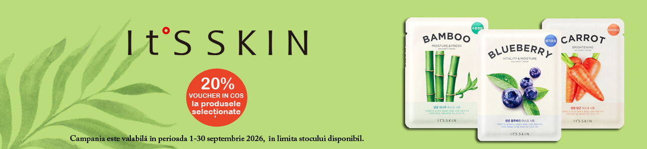 It's Skin 20% Voucher in cos Septembrie