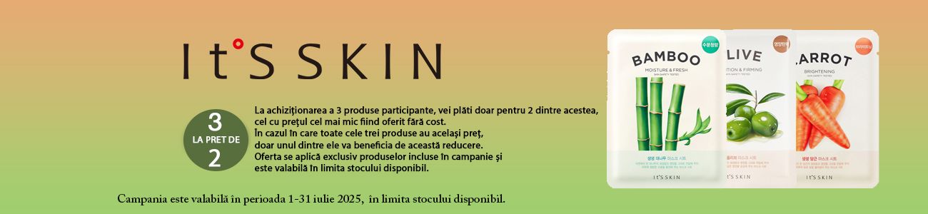 IT'S SKIN 3 la pret de 2 Iulie