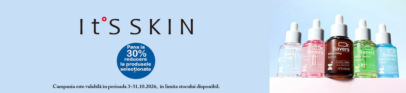 IT'S SKIN Pana la 30% Reducere Octombrie