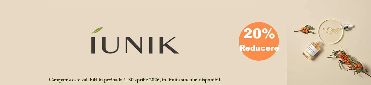 Iunik 20% Reducere Aprilie