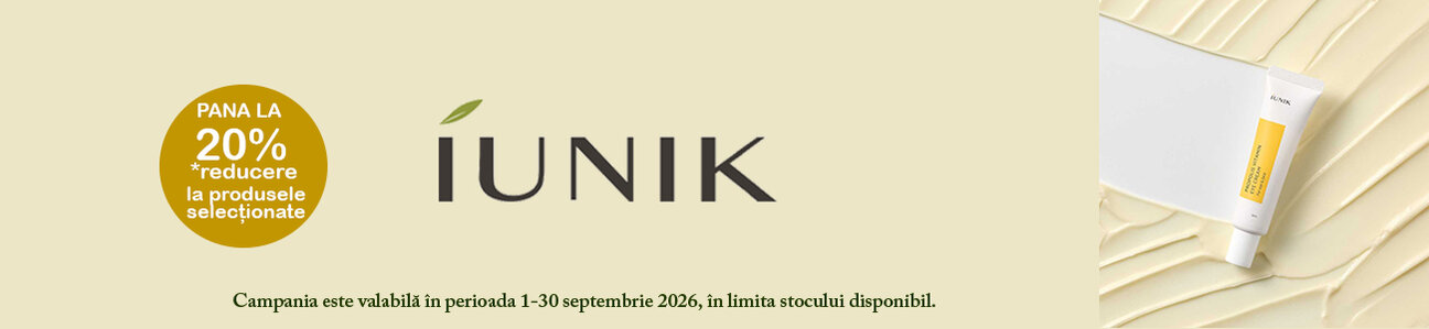 Iunik Pana la 20% Reducere Septembrie