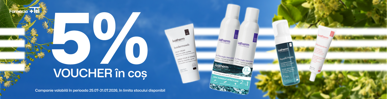 Ivatherm 5% Voucher in cos Iulie