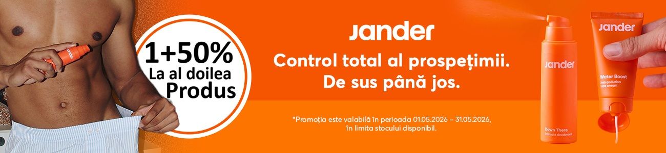 Jander Skin 1+50% Reducere Mai