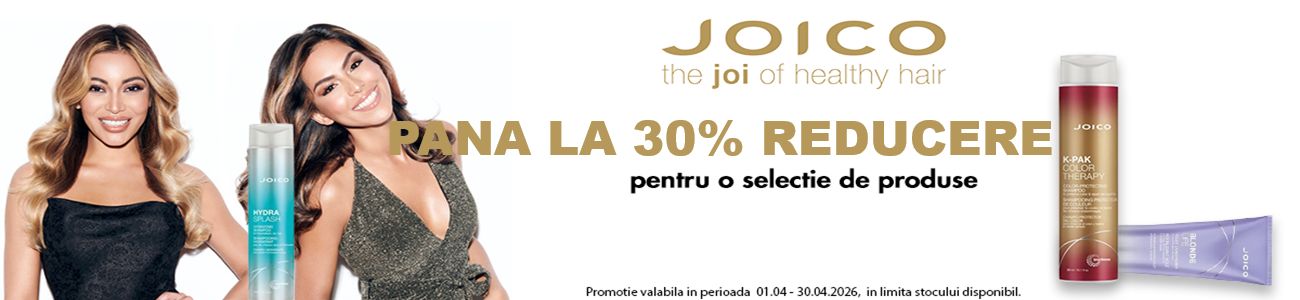 Joico Pana la 30% Reducere Aprilie