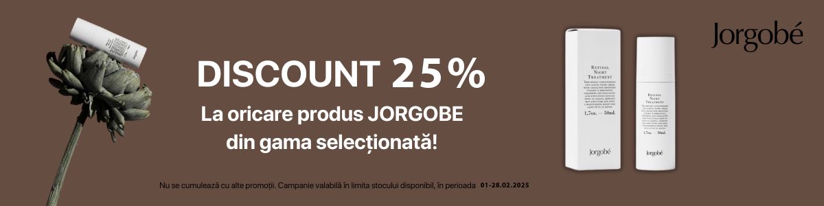 Jorgobe 25% Reducere Februarie