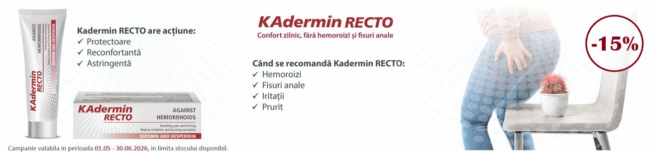 Kadermin 15% Reducere Mai-Iunie