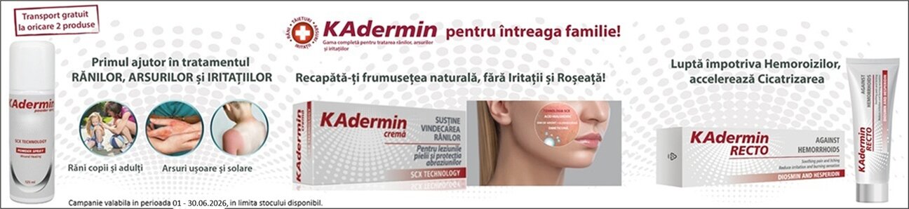Kadermin Transport Gratuit Iunie