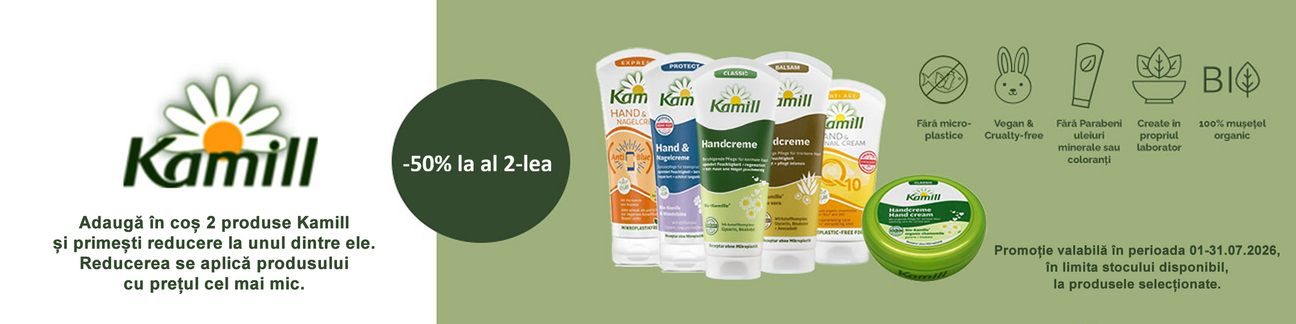Kamill 1+50% Reducere la al 2-lea Iulie