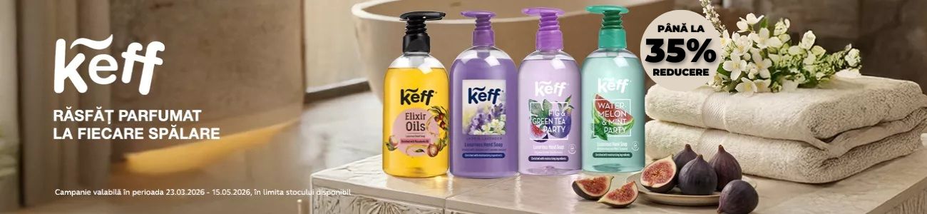 Keff Pana la 35% Reducere Martie-Mai