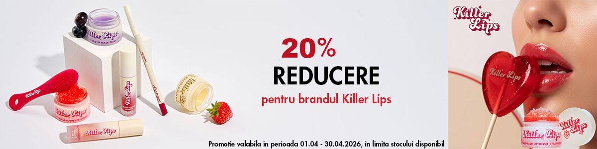 Killer Lips 20% Reducere Aprilie