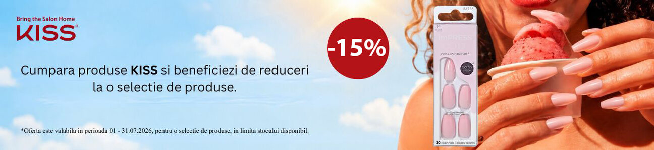 Kiss USA 15% Reducere Iulie