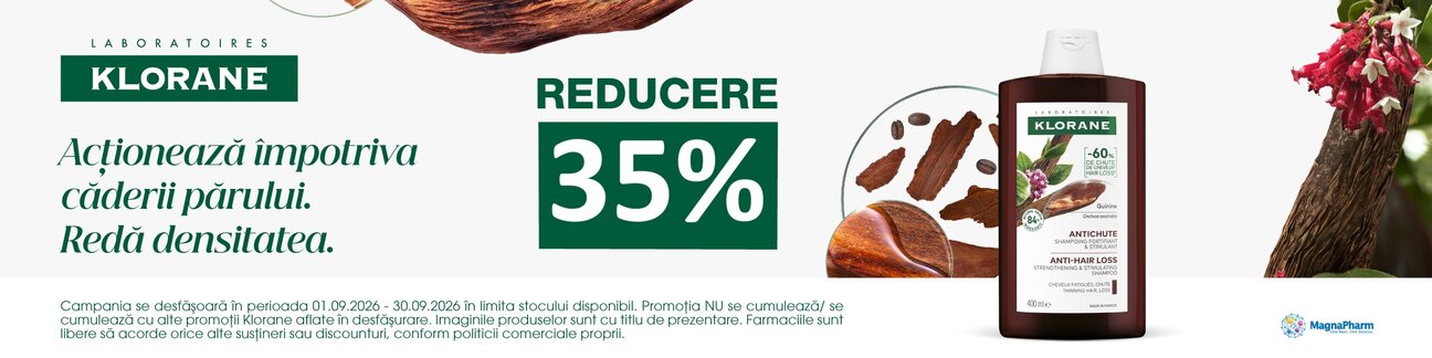 Klorane 35% Reducere Septembrie
