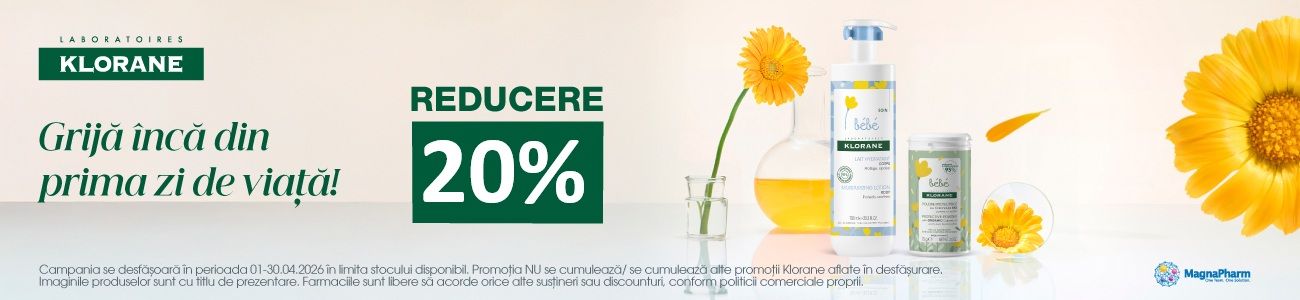 Klorane Bebe 20% Reducere Aprilie