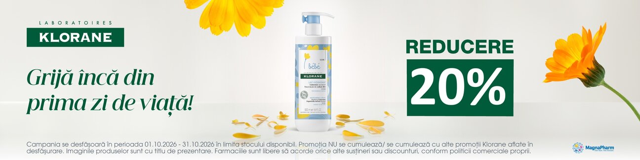 Klorane Bebe 20% Reducere Octombrie