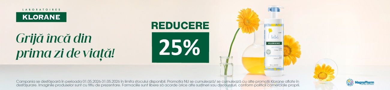 Klorane Bebe 25% Reducere Mai