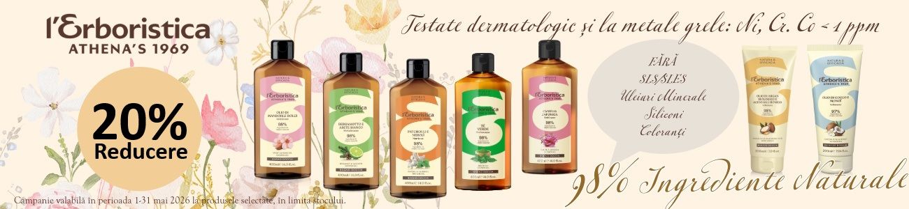 L’Erboristica 20% Reducere Mai