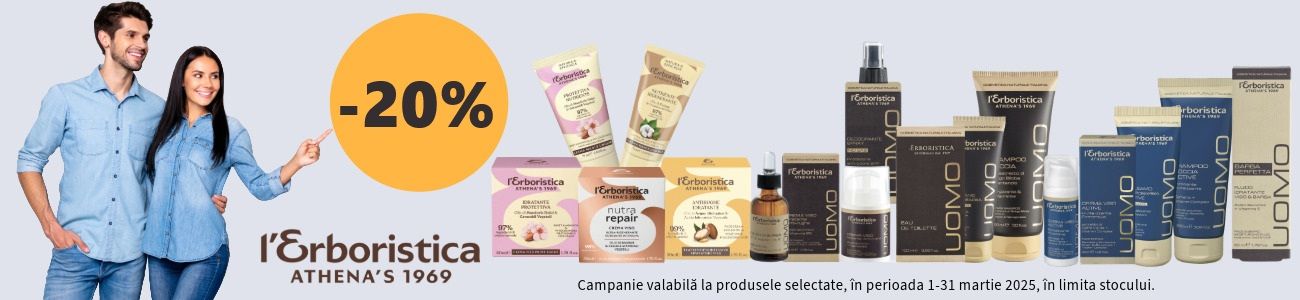 L'Erboristica 20% Reducere Martie