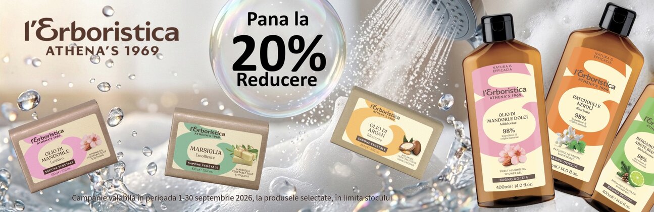 L'Erboristica Pana la 20% Reducere Septembrie