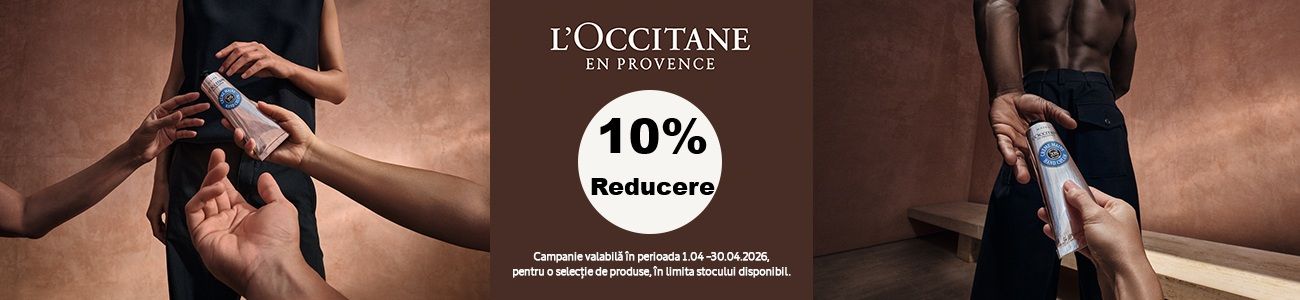 L'Occitane 10% Reducere Aprilie