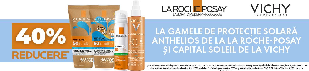 L'oreal 40% Reducere Decembrie - Februarie