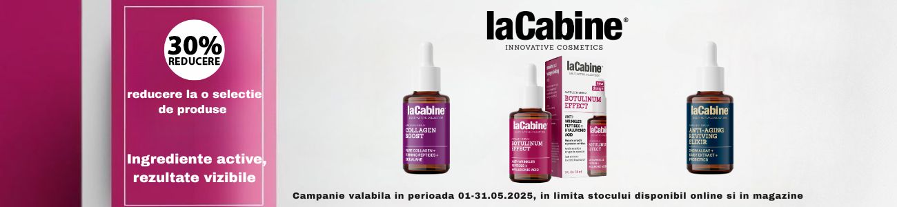 La Cabine 30% Reducere Mai