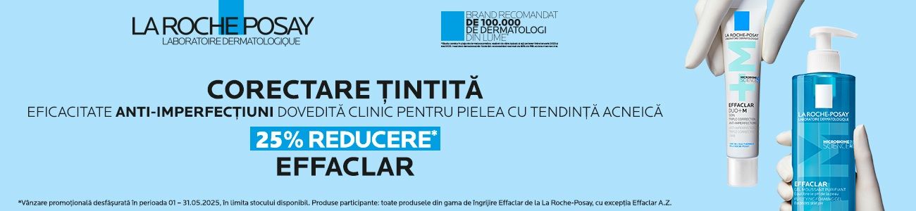 La Roche-Posay 25% Reducere Mai