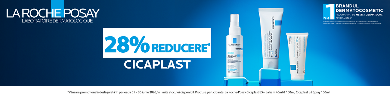 La Roche-Posay Cicaplast 28% Reducere Iunie