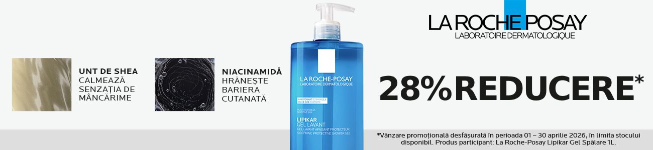 La Roche-Posay Lipikar 28% Reducere Aprilie