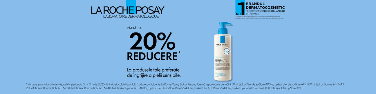 La Roche-Posay Pana la 20% Reducere Iulie