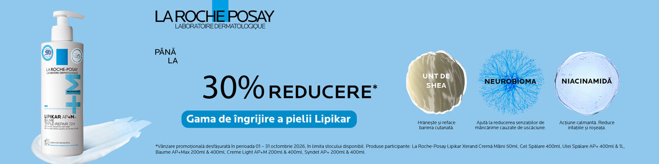 La Roche-Posay Pana la 30% Reducere Octombrie