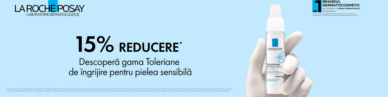 La Roche-Posay Toleriane 15% Reducere August