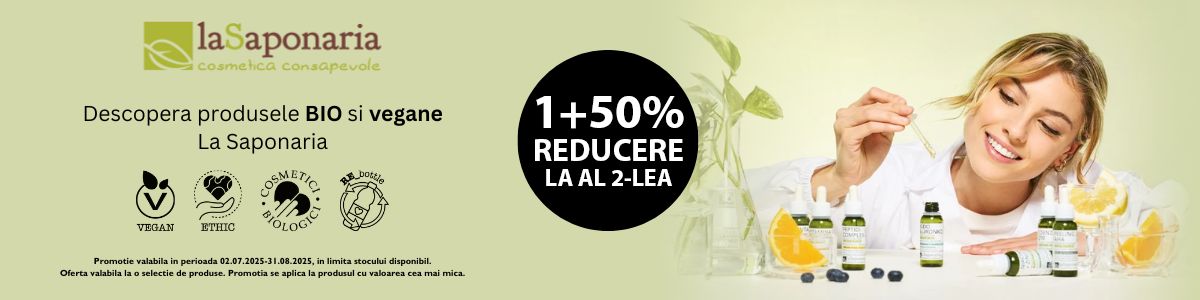 La Saponaria 1+50% Reducere la al 2-lea Iulie-August 