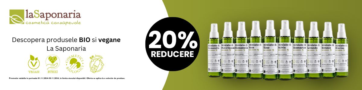 La Saponaria 20% Reducere Noiembrie