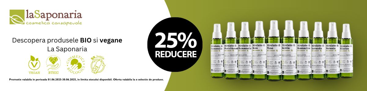 La Saponaria 25% Reducere Iunie