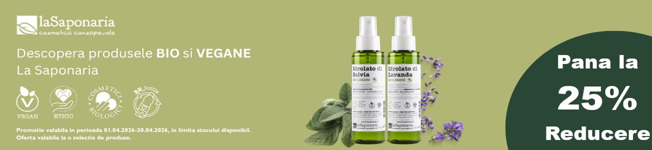 La Saponaria Pana la 25% Reducere Aprilie