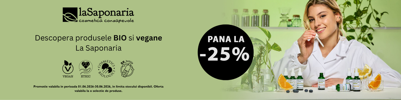La Saponaria Pana la 25% Reducere Iunie