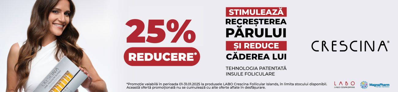 Labo Crescina 25% Reducere Ianuarie 