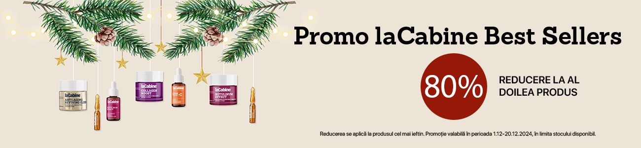 LaCabine 1+80% Reducere la al doilea Decembrie