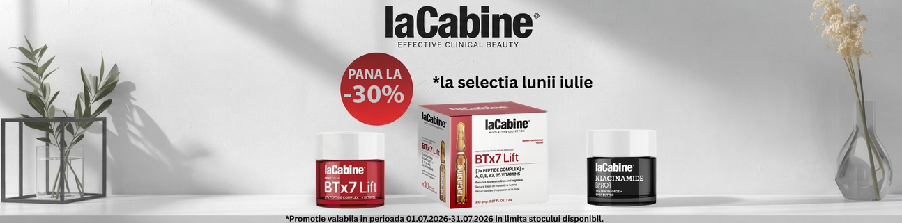 LaCabine Pana la 30% Reducere Iulie
