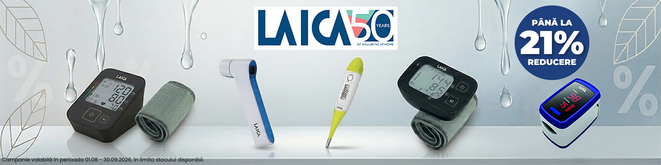 Laica Pana la 21% Reducere August-Septembrie