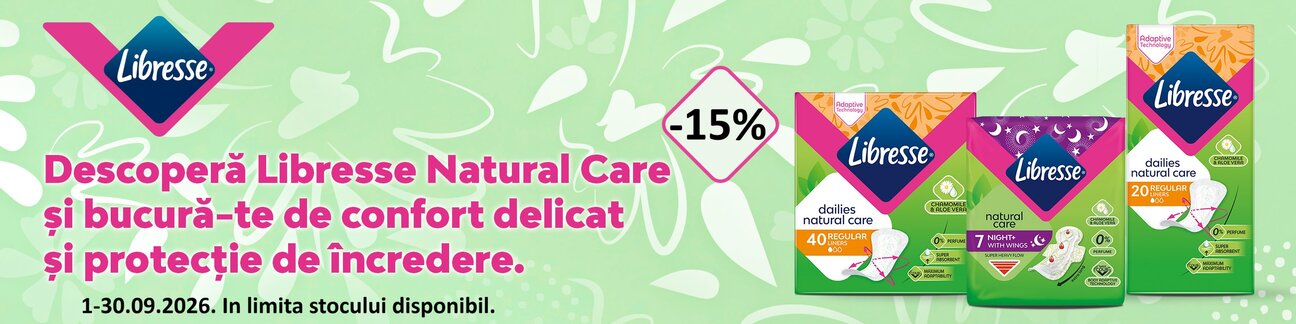 Libresse 15% Reducere Septembrie