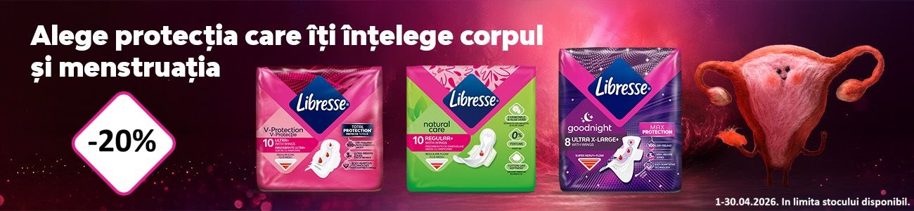Libresse 20% Reducere Aprilie