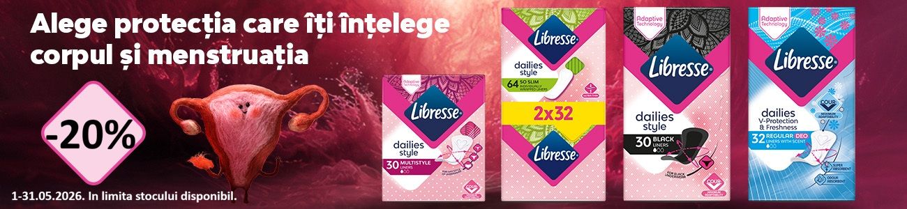 Libresse 20% Reducere Mai