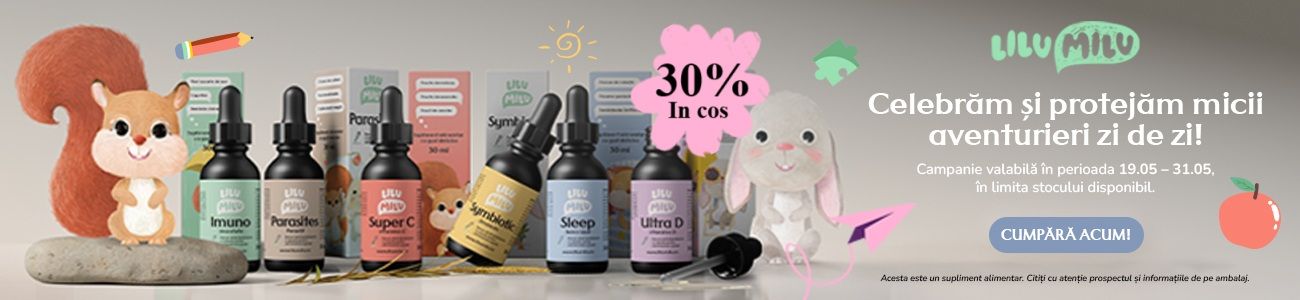 Lilu Milu 30% Voucher Ziua Copilului