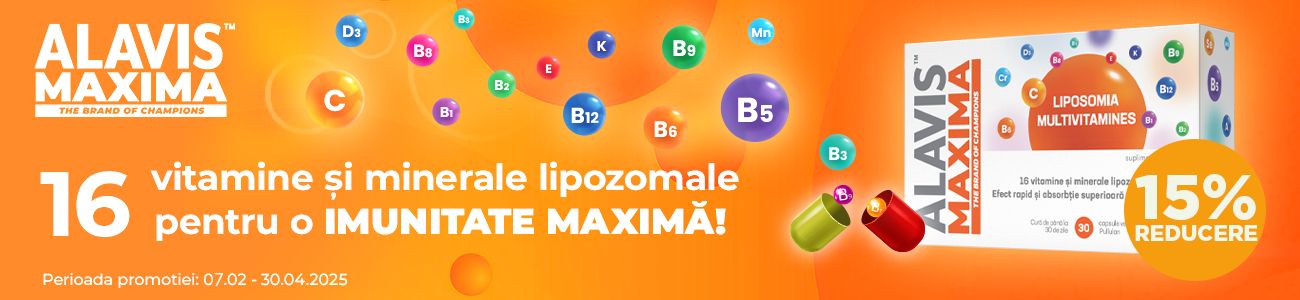 Liposomia Multivitamines 15% Reducere Februarie-Aprilie